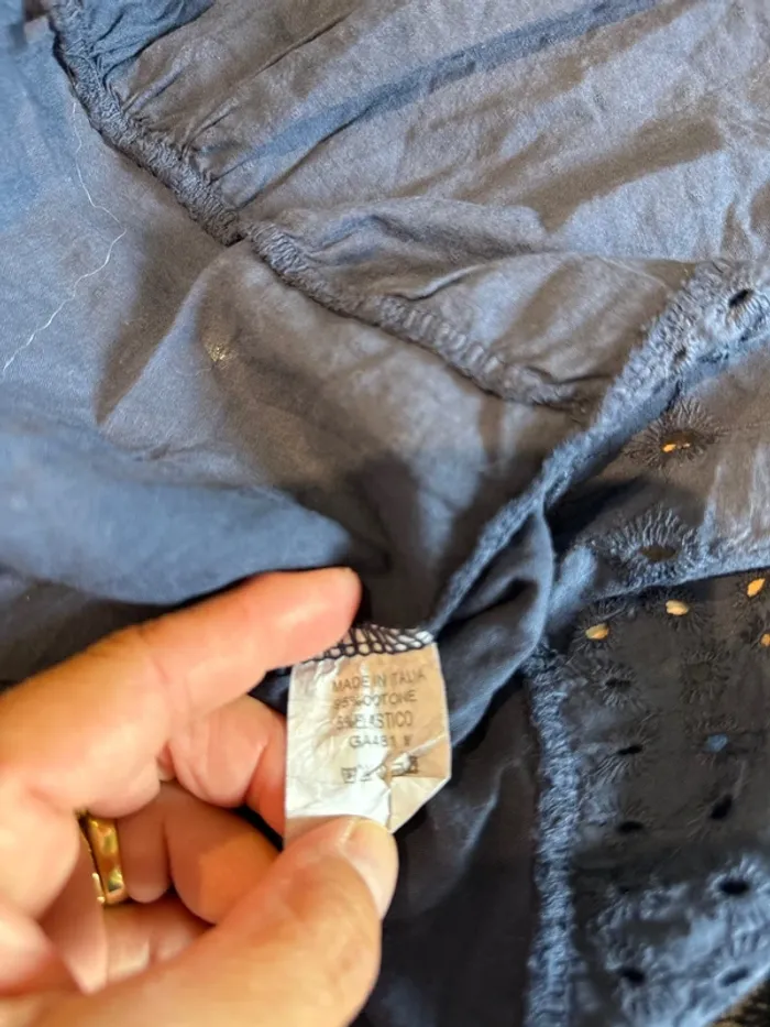 Très belle blouse en broderie anglaise femme - photo numéro 6