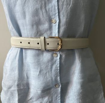 Ceinture en cuir Maison Boinet
