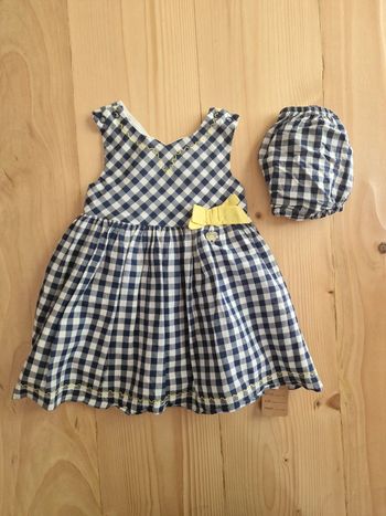 Robe + bloomer Sergent Major 9 mois