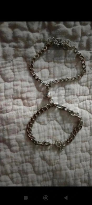 Tres bel ensemble de gourmettes