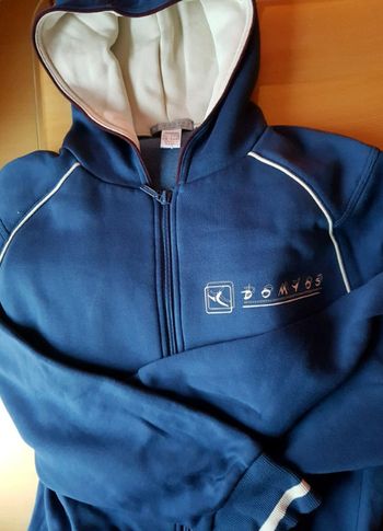 Jogging bleu turquoise avec capuche neuf