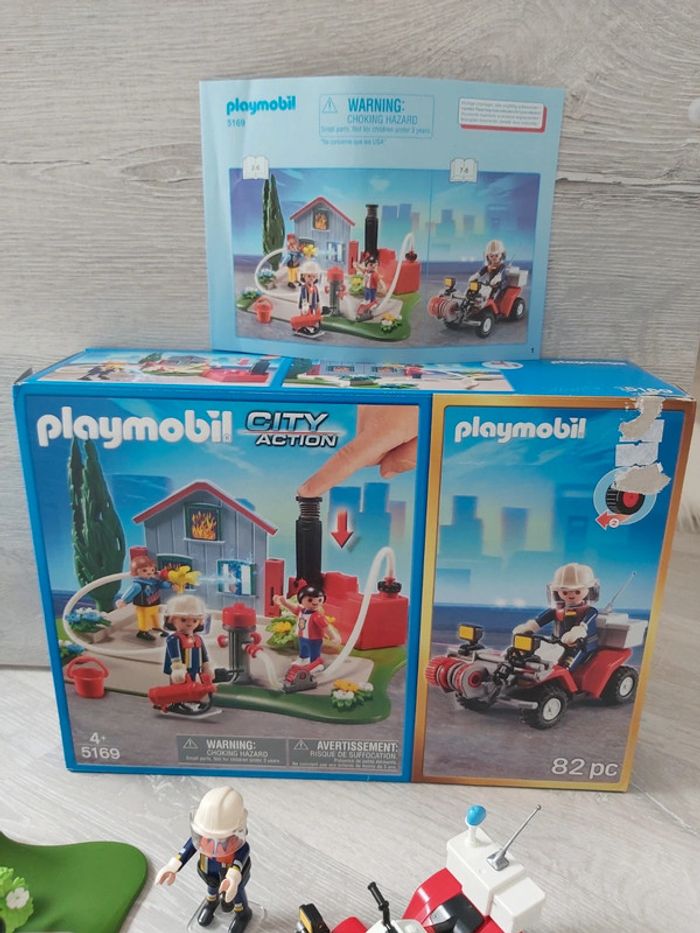 Playmobil pompiers city action - photo numéro 4
