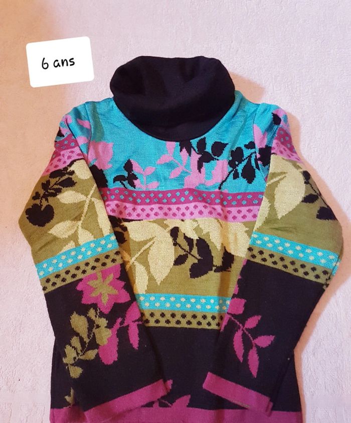 Pull clayeux 6 ans