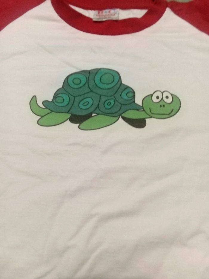 T shirt tortue - photo numéro 3