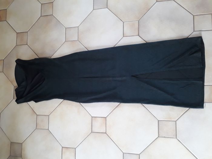 Robe longue verte foncé taille 36 - photo numéro 4