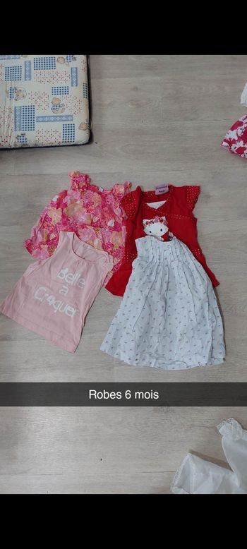 Lot robe 6mois