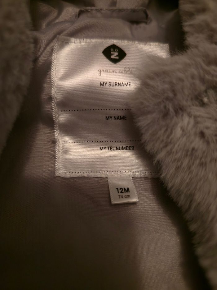 Manteau 12 mois - photo numéro 2