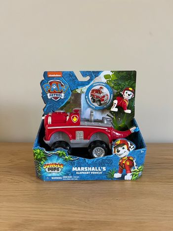 Coffret pat patrouille jungle pups : véhicule + Marcus