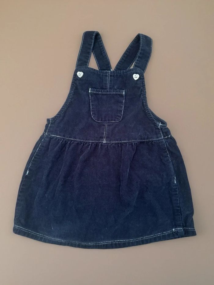 Robe velours débardeur noir TAO - photo numéro 2