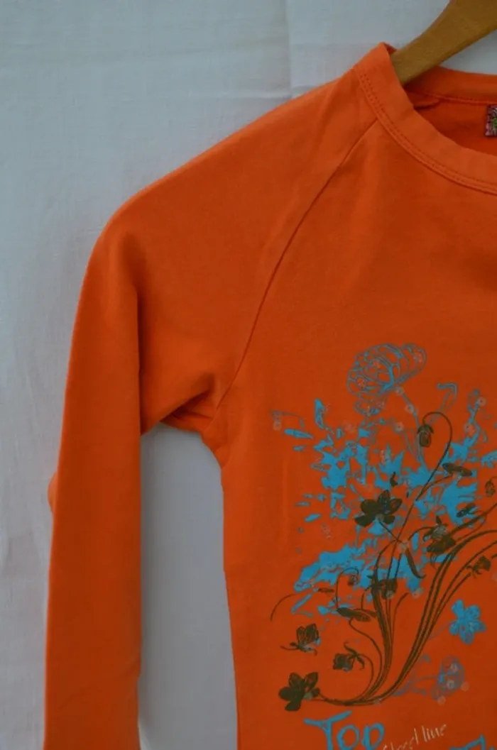 t shirt orange - photo numéro 4