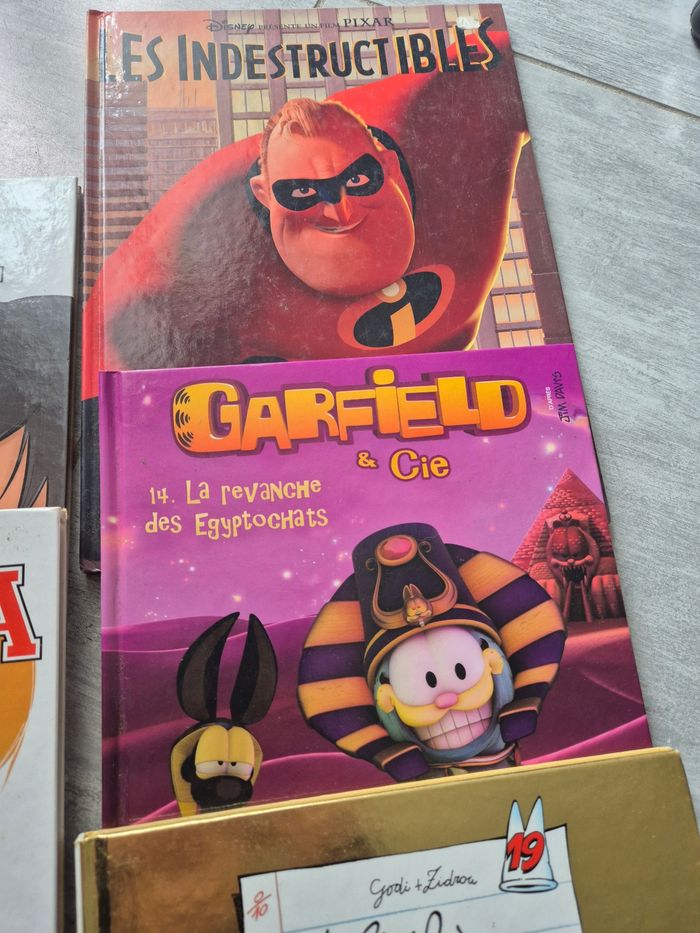 Lot  de 5 bandes dessinées Louca Garfield ducobu - photo numéro 3