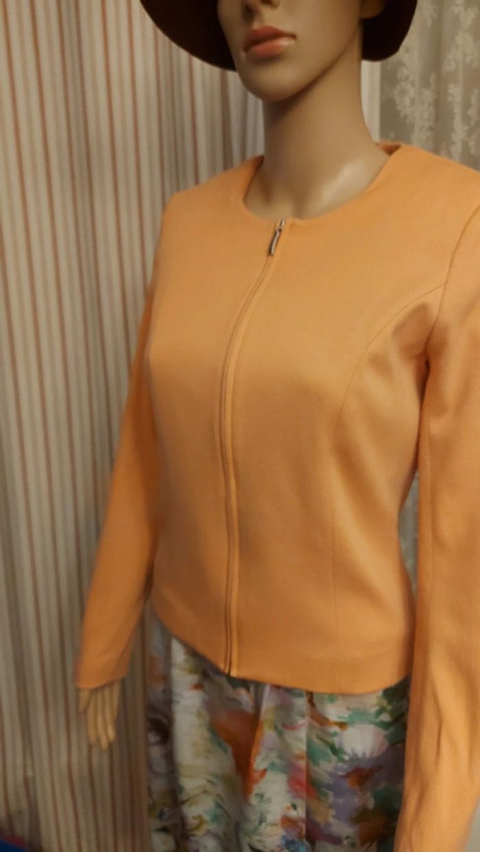 Veste Terre Bleue t 36 en coton - photo numéro 5