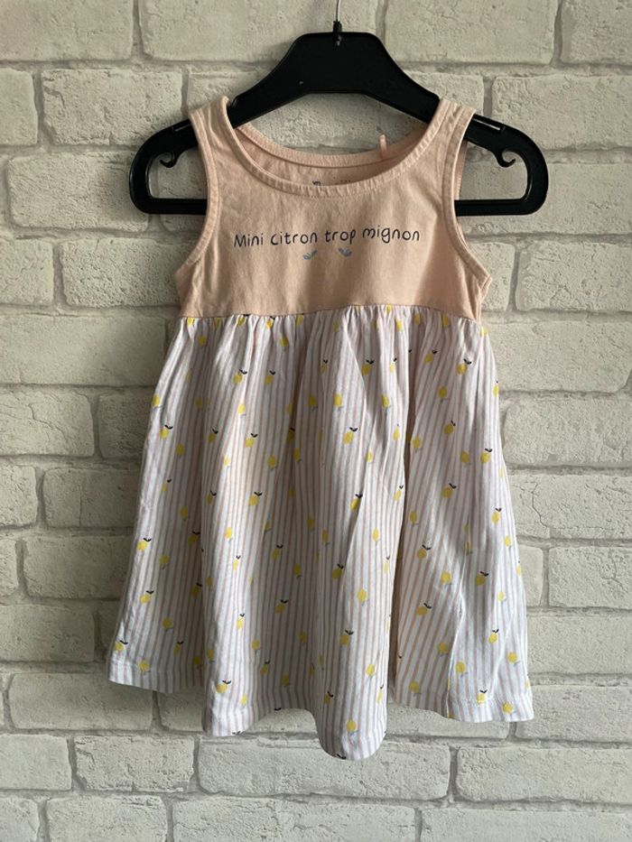 Robe Mes Petits Cailloux taille 18 mois