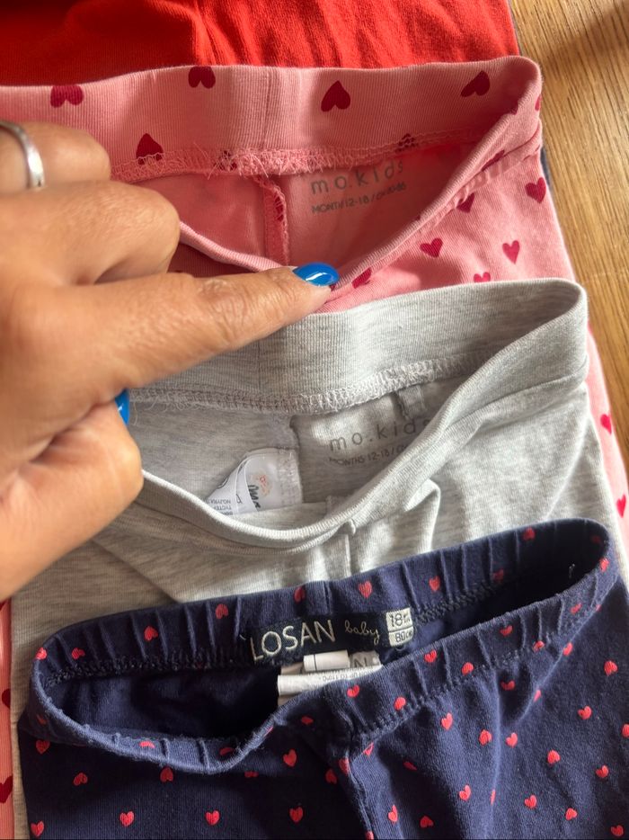 Lot 6 leggings fin 18m - photo numéro 7