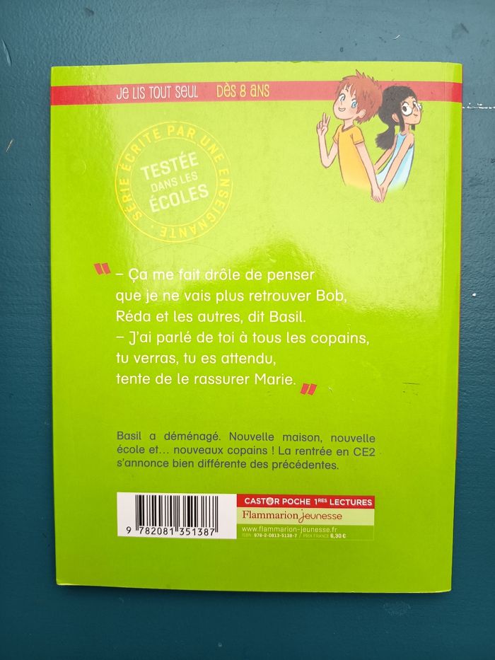 Livre roman enfant, Je suis en CE2, Les nouveaux copains, Éditions Castor Poche - photo numéro 2