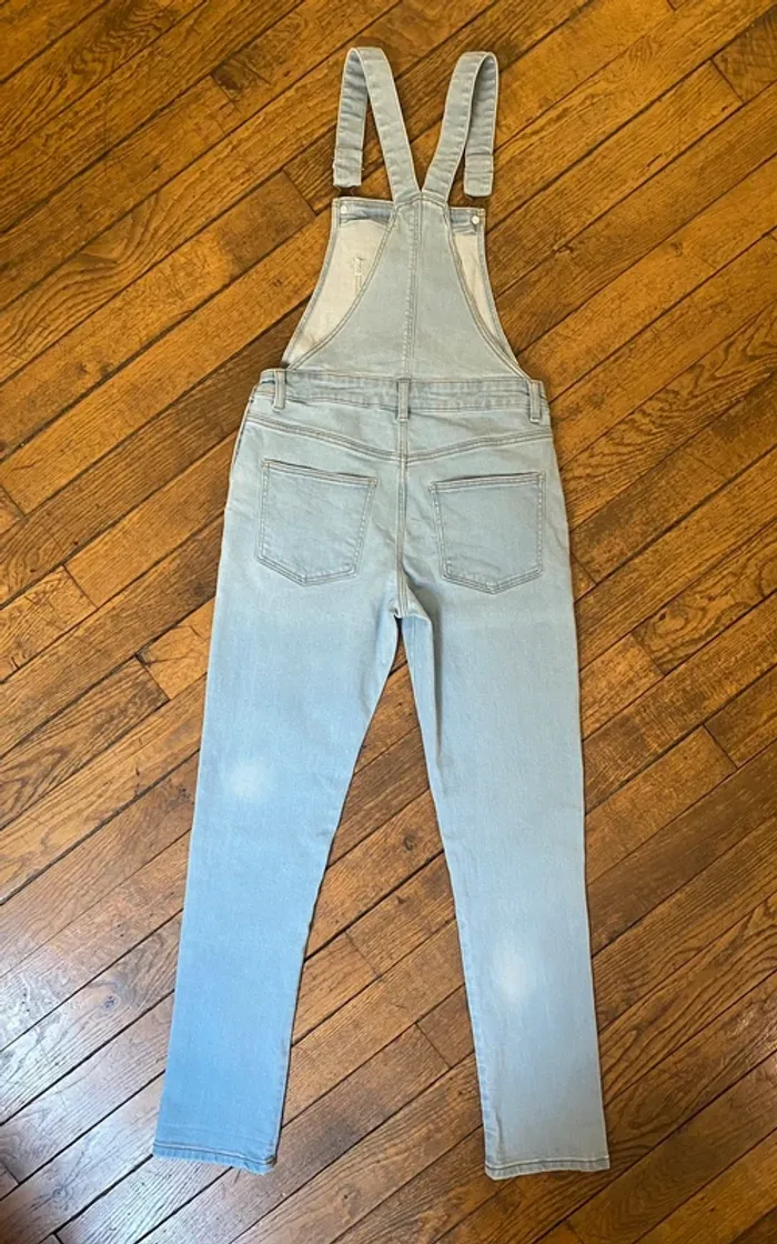 Salopette jeans Monoprix Taille 12 ans - photo numéro 4