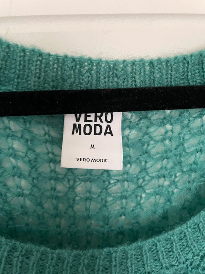 Pull vert Vero Moda M - photo numéro 2