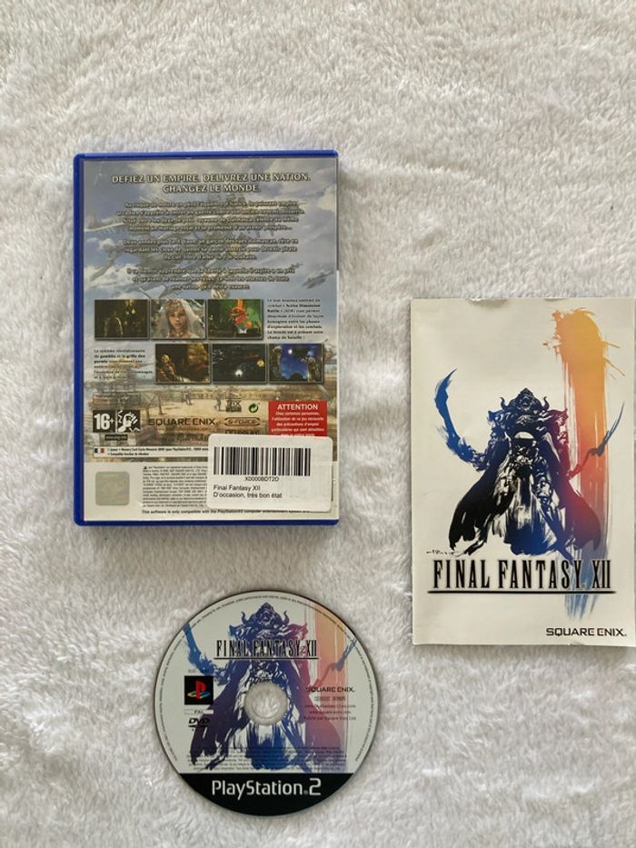 Jeu PS2 Final Fantasy 12 - photo numéro 2