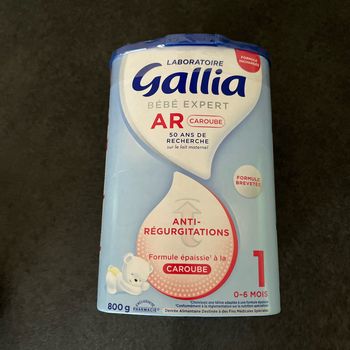 LAIT GALLIA AR    0/6 MOIS