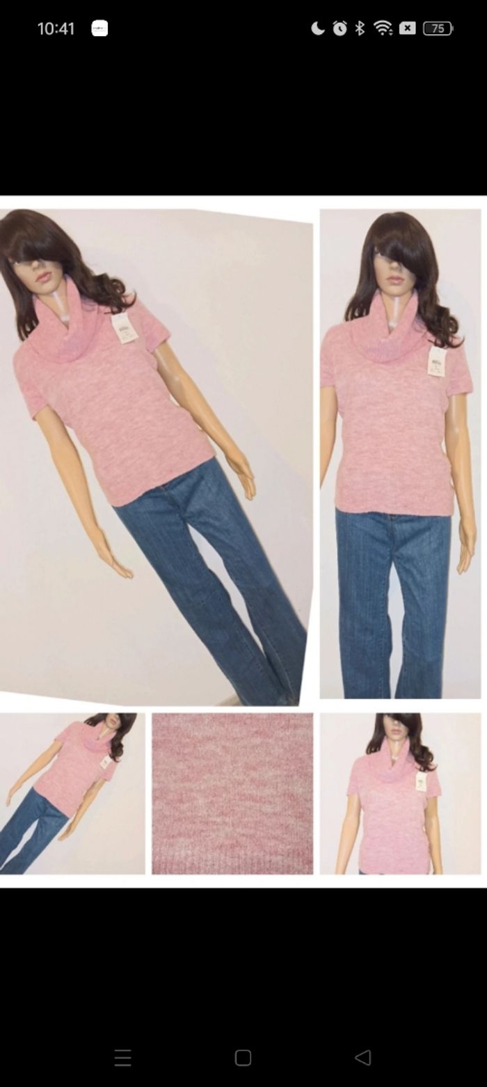 Pull manches courtes