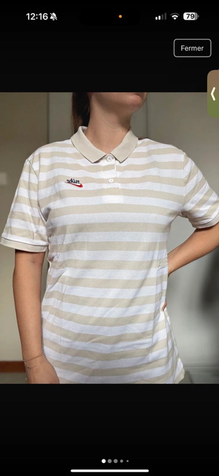 Polo à col Nike Vintage - photo numéro 5