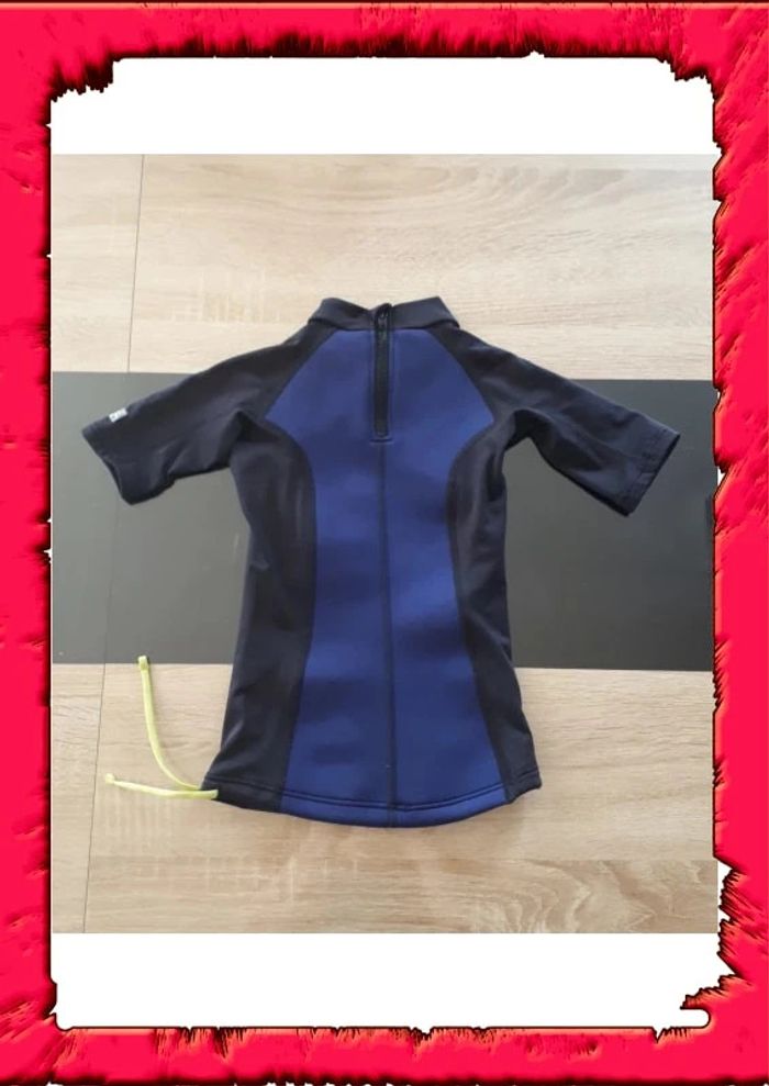 Tshirt anti uv top thermique neoprene 1,5mm 6 ans - photo numéro 2