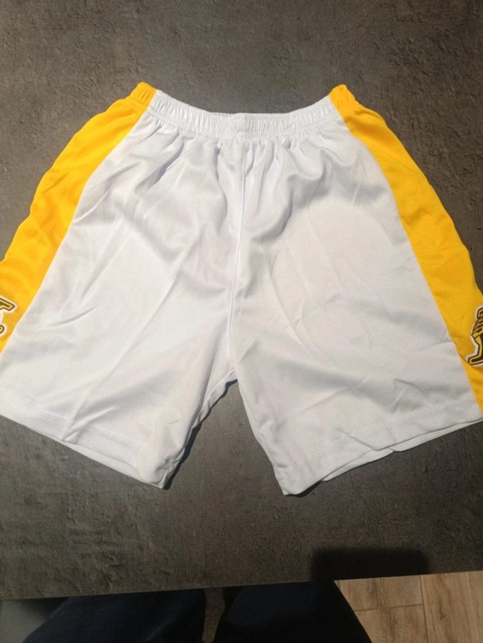 Tenue NBA Los Angeles Lakers Kobe Bryant blanc t26 - photo numéro 3