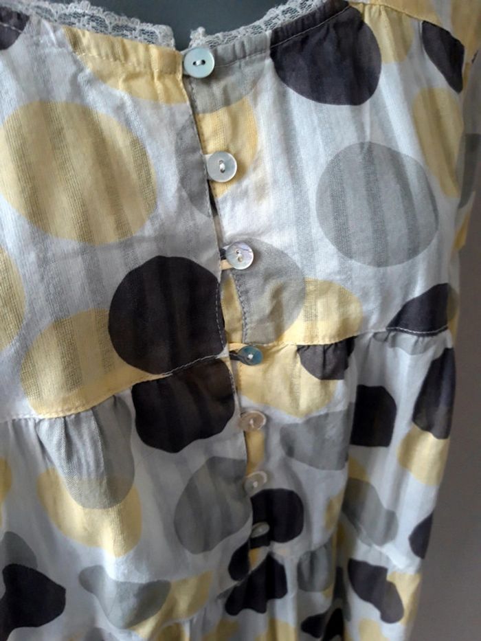 Blouse fluide à pois - photo numéro 2