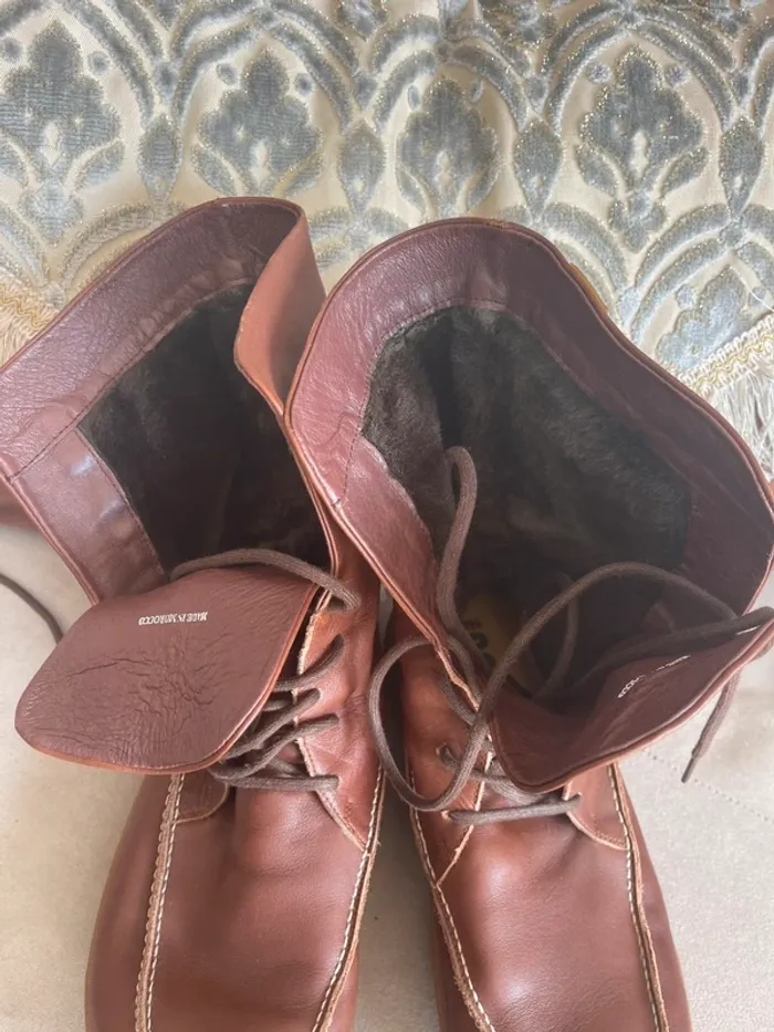 Boots 100%Camper cuir - photo numéro 4