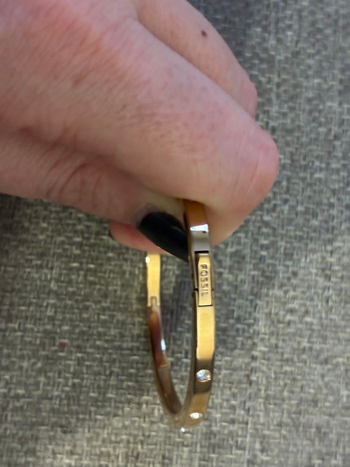 Bracelet Fossil couleur or ✨ Élégant & intemporel - photo numéro 4