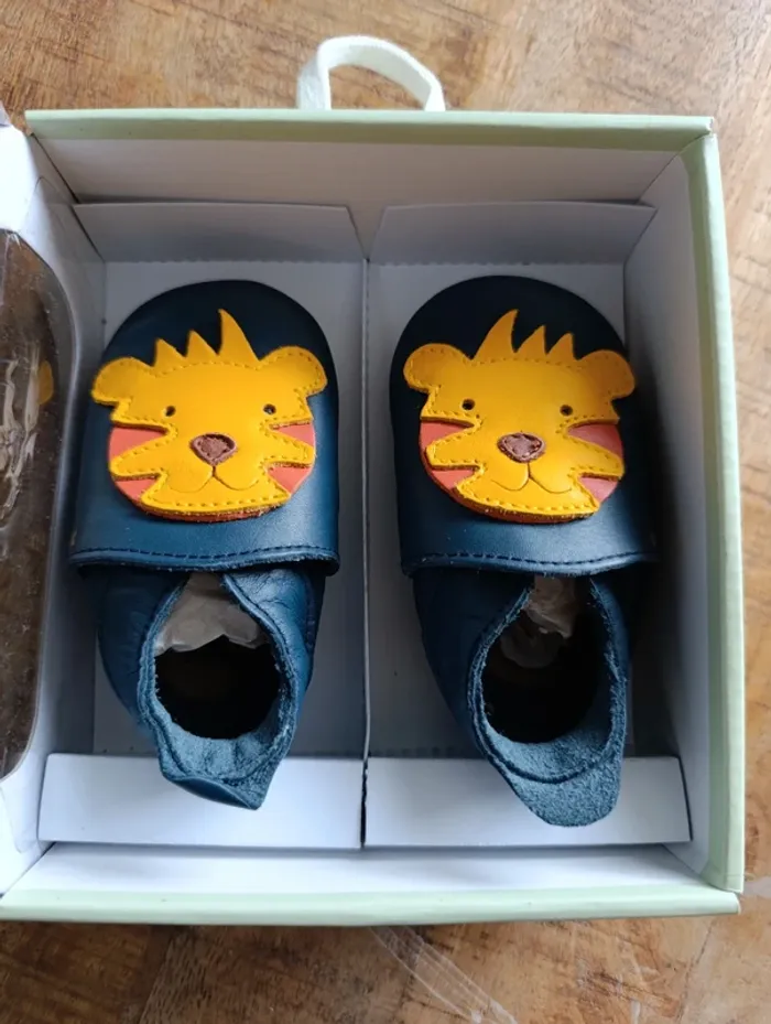 Chausson cuir