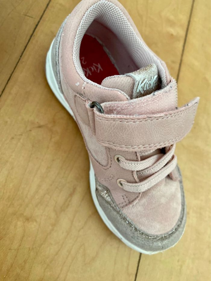 Baskets à scratch Kickers rose - 24 - photo numéro 9