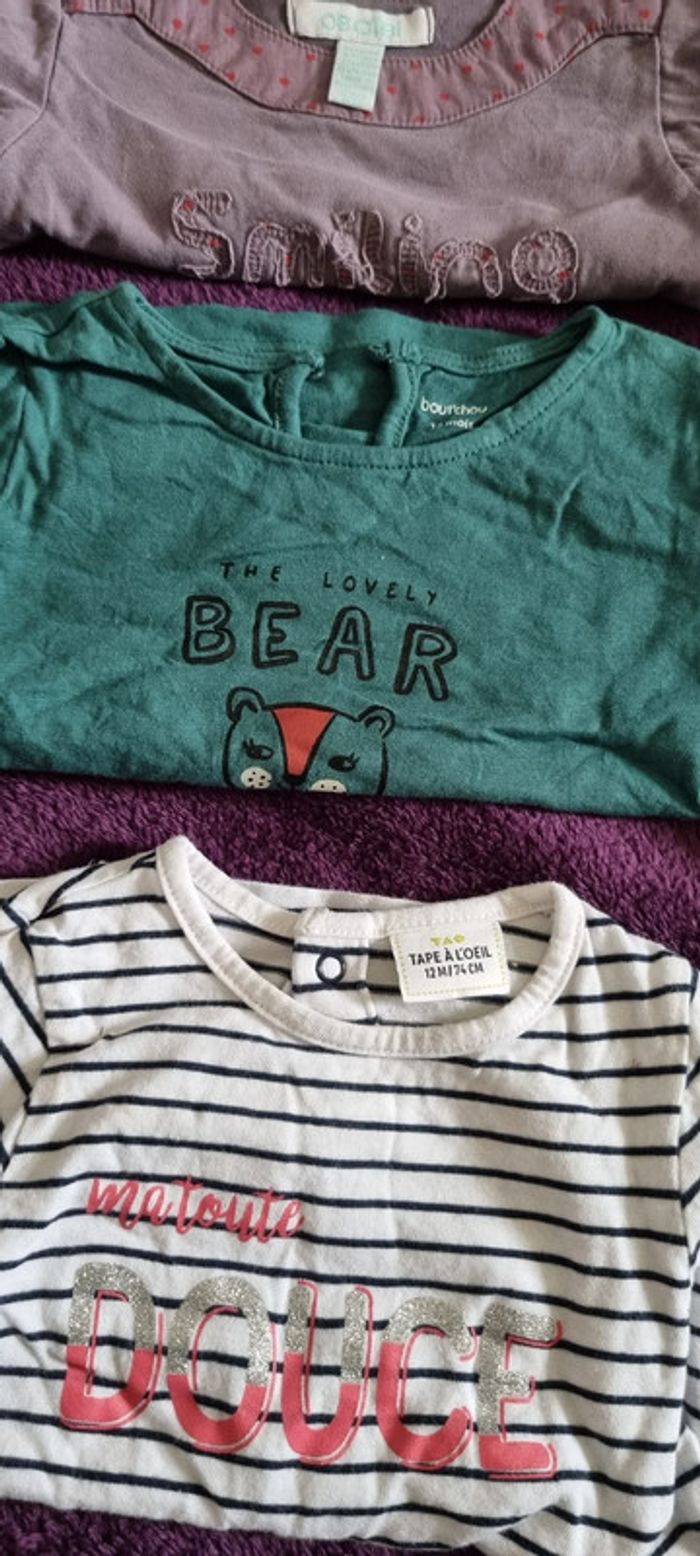 Lot t shirts manches longues - photo numéro 4