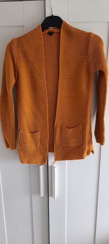 Gilet moutarde