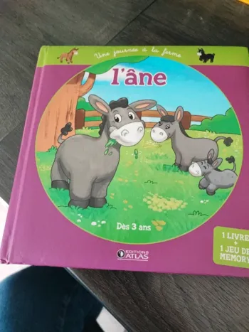 Une journée à la ferme avec l'âne