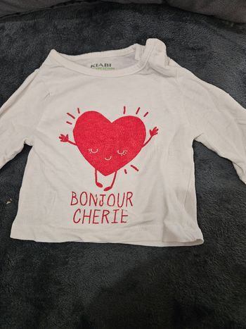 T-shirt manche longue kiabi