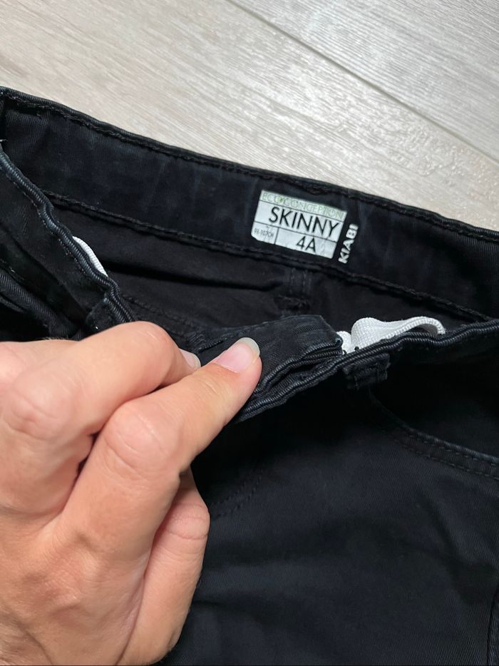 Jean skinny 4 ans noir - photo numéro 2