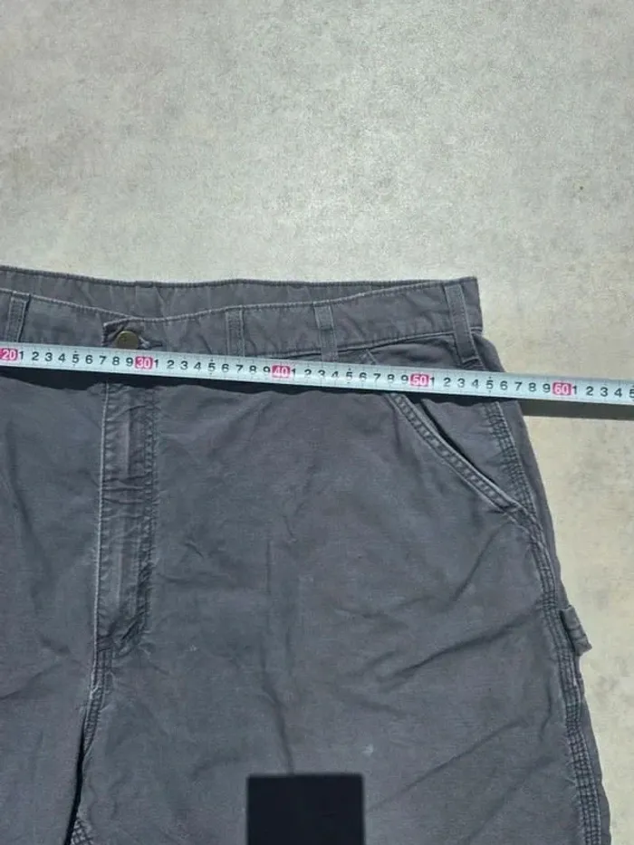 Short Carhartt W46 FR56 gris Homme Men SHO092 - photo numéro 3