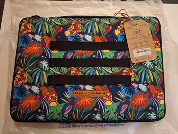 Pochette ordinateur cabaïa leona rose