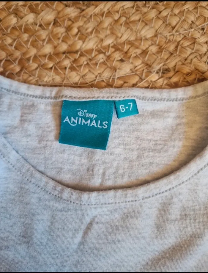 Tee-shirt livre de la jungle fille disney 6 ans - photo numéro 3