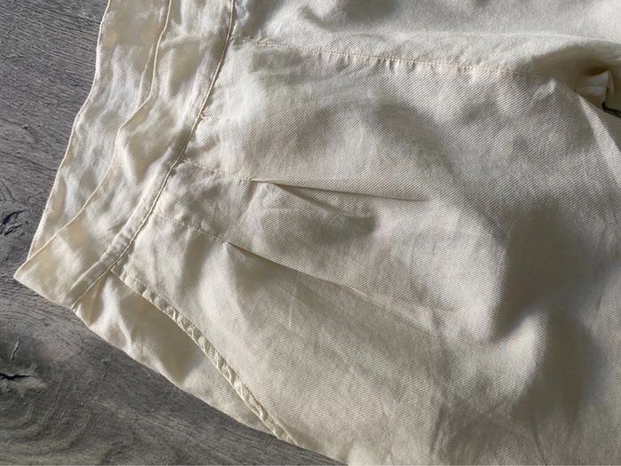 Pantalon ultra léger Américain Vintage beige - photo numéro 5