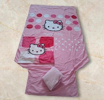 Ensemble parure de drap Hello Kitty