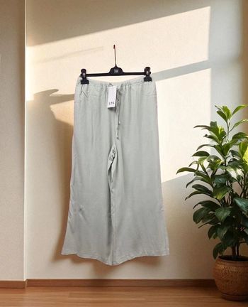 Long Tall Sally pantalon court vert sauge * taille 38 *