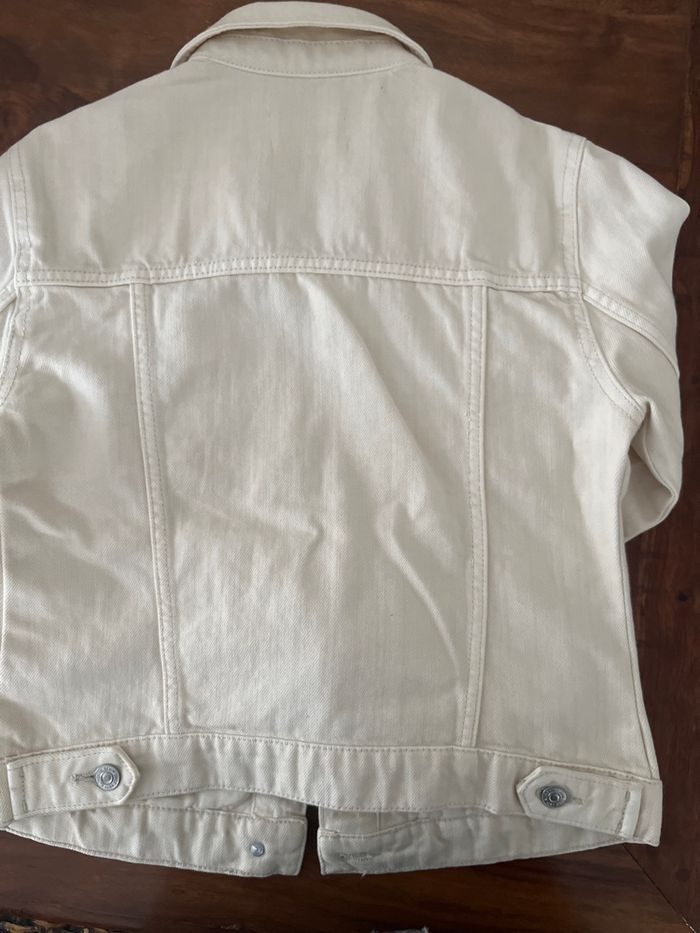 Veste en denim  beige - photo numéro 5
