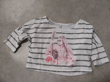 haut tee shirt fille 5 ans