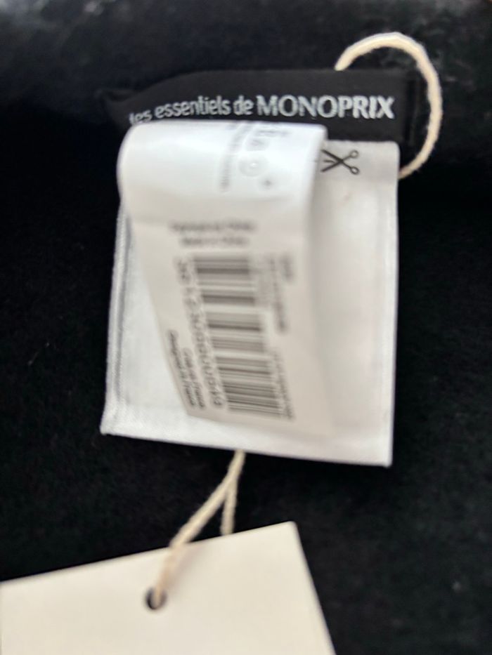 Béret noir en laine Monoprix - photo numéro 4