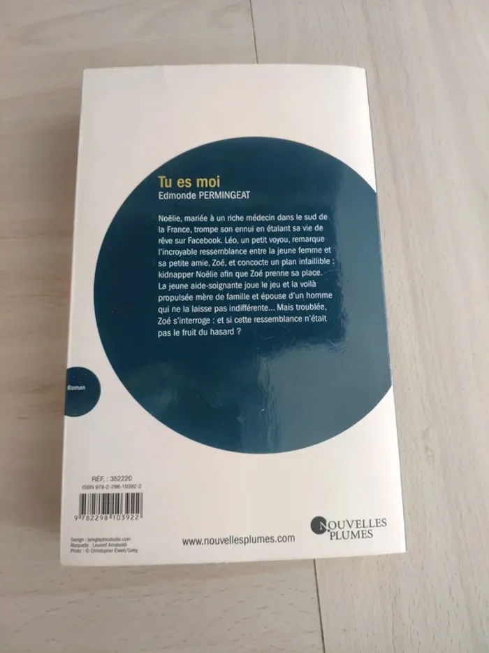 Livre grand format Tu es moi Permingeat - photo numéro 6