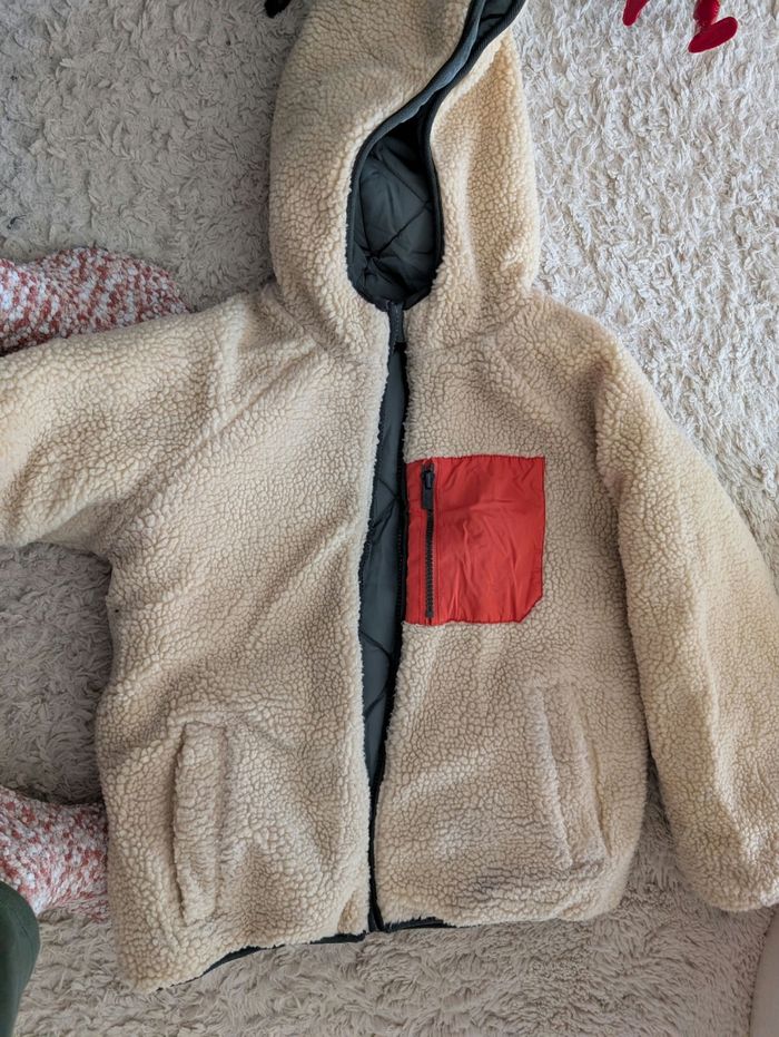 Manteau hiver 2 côtés neuf Okaïdi - photo numéro 7