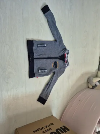 Sweat à zip garçon