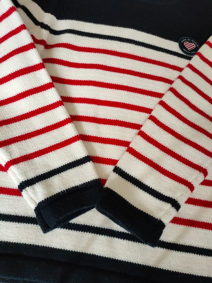 Pull marin enfant EF en H21 Terres des marins 5 ans - photo numéro 4